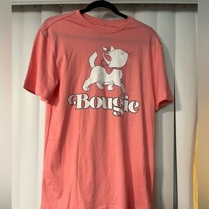 Disney Parks 2024 Aristocats Marie Bougie Pink Adult Shirt Size XS Small New